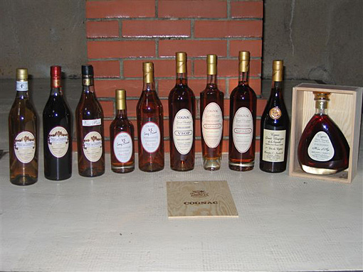 Les pineaux et cognacs Marcadier-Barbot